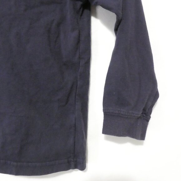 Y2K - G By Gymboree | x-large 6 years | Navy Blue Long Sleeve Cotton Shirt - Picture 14 of 14